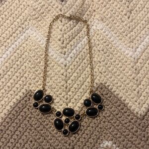 Elegant Black and Gold Necklace